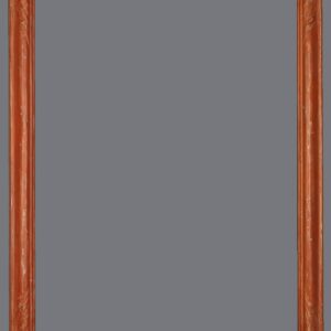 A picture frame with a gray background.