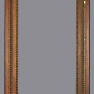 A picture frame with a gold trim around the edges.