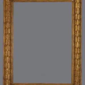 A picture frame with a decorative border around it.