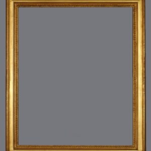 A picture frame is shown with no background.