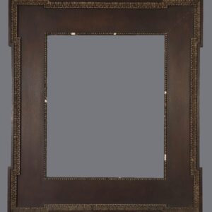 A picture frame with a gray background