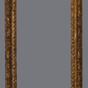 A picture frame with two identical frames on the side.