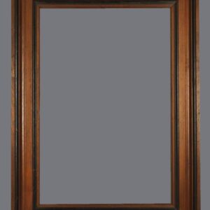 A picture frame with a gray background