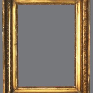 A picture frame is shown with no image on it.